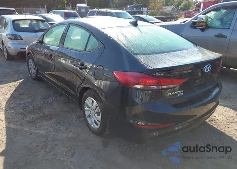 2018 Hyundai Elantra Se из США, поврежденный, VIN 5NPD74LFXJH397421